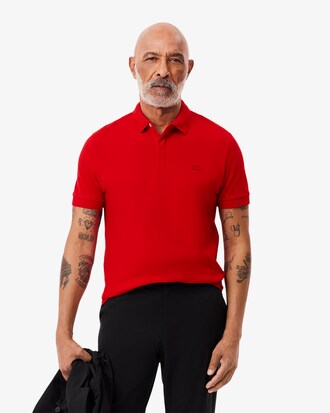 Regular Fit Paris Stretch Piqu&eacute; Polo Shirt