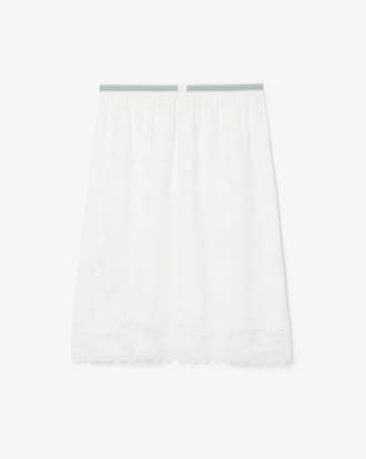 Runway Landscape Embroidery Tull Skirt