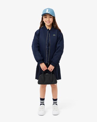 Pleated Jersey Skirt