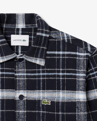Cotton Plaid Overshirt