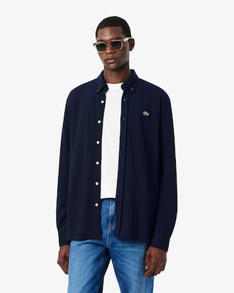 Regular Fit Piqu&eacute; Shirt