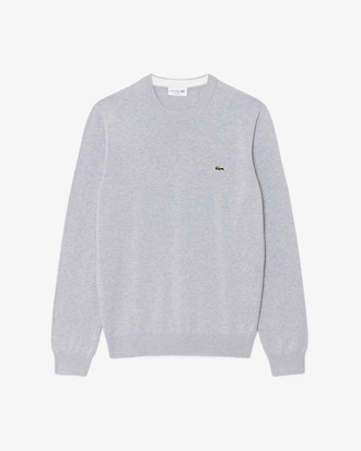 Monochrome Crew Neck Cotton Sweater