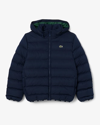 Unisex Hooded Diamond Taffeta Puffed Jacket