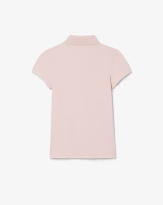 Scalloped Collar Piqu&eacute; Polo Shirt