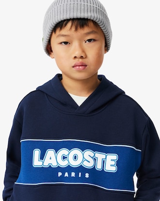 Fleece Contrast Print Sweatshirt