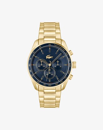 Boston Ion-Plated Stainless Steel Chronograph Watch