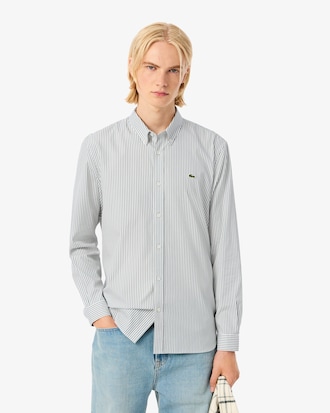 Regular Fit Striped Pinpoint Shirt