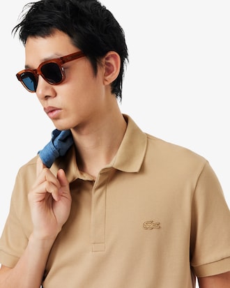 Regular Fit Paris Stretch Piqu&eacute; Polo Shirt