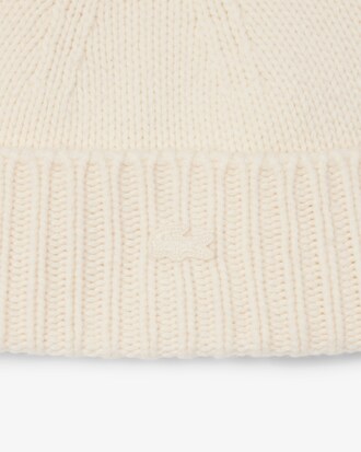 3D Rib Knit Wool Beanie