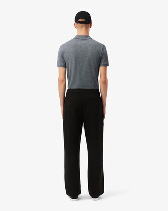 Loose Fit Piqué Pleated Pants