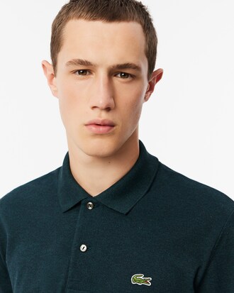 Classic Fit Long Sleeved L.12.12 Polo Shirt