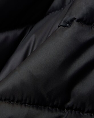 Water-Repellent Quilted Puffed Jacket