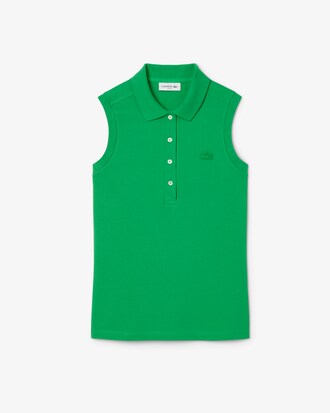 Slim Fit L.12.D Sleeveless Stretch Polo Shirt