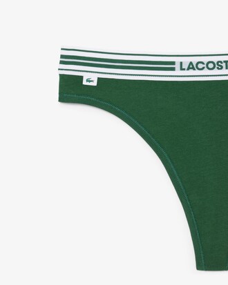 Stretch Cotton String Briefs