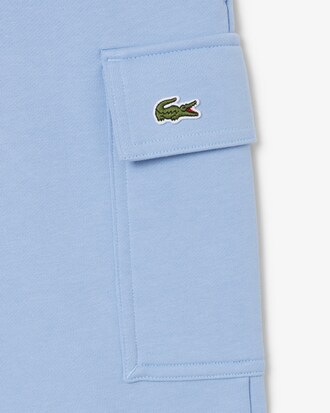 Cotton Fleece Cargo Shorts