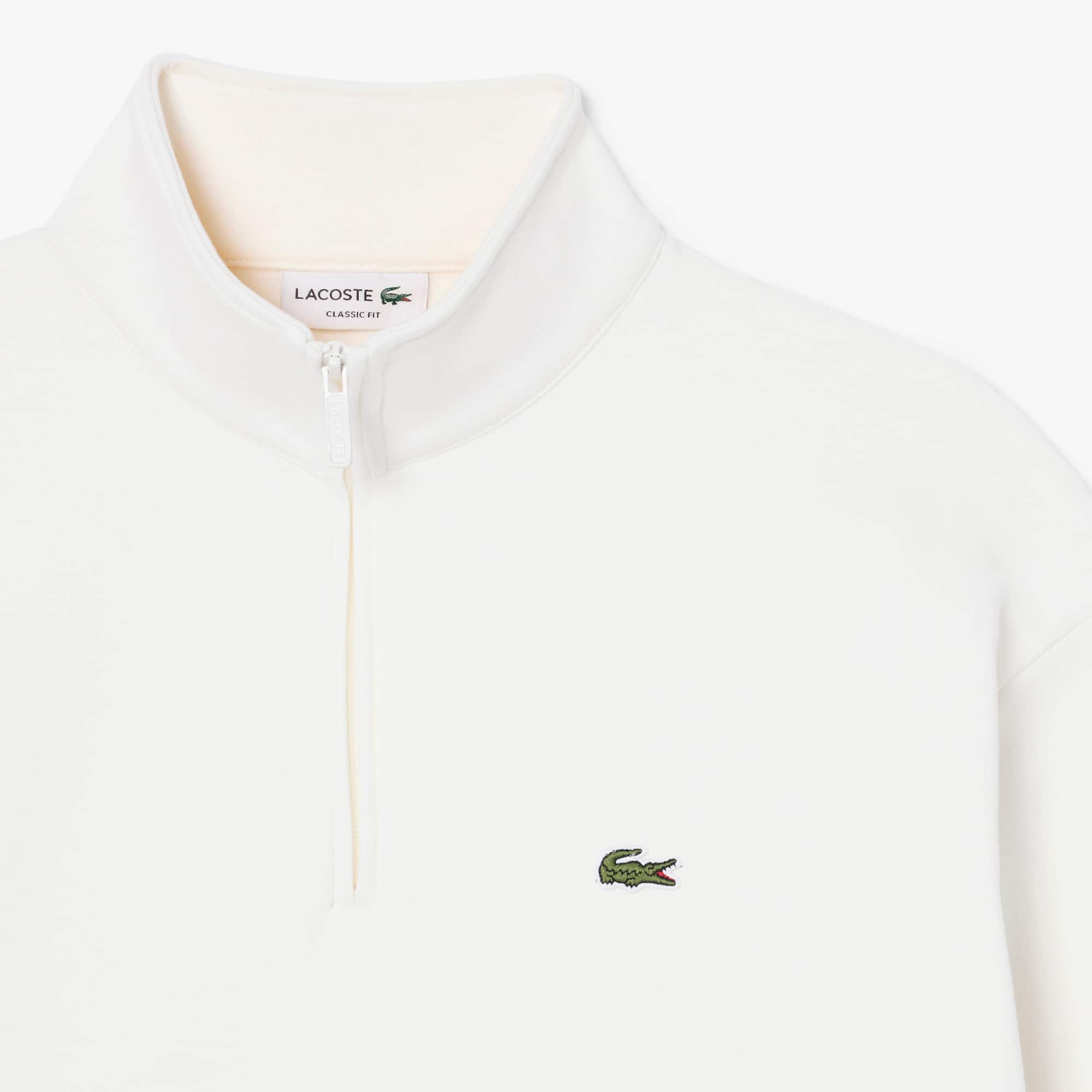 トップス LACOSTE Fleece Zip Neck Sweatshirt - Men's Sweatshirts - New In 2026 | Lacoste