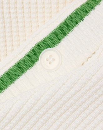 French Made Archive Re-edition Cotton Blend Cardigan