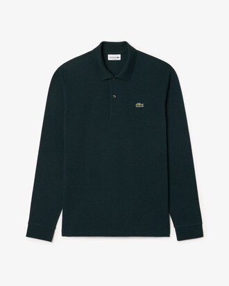 Classic Fit Long Sleeved L.12.12 Polo Shirt