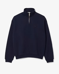 Heavy Fleece Zipper Neck Sweatshirt