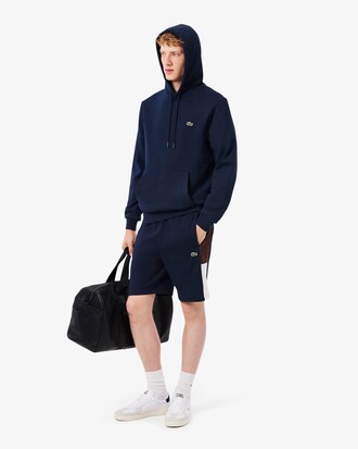 Colour-Block Fleece Shorts