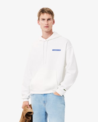 Loose Fit Print Hoodie
