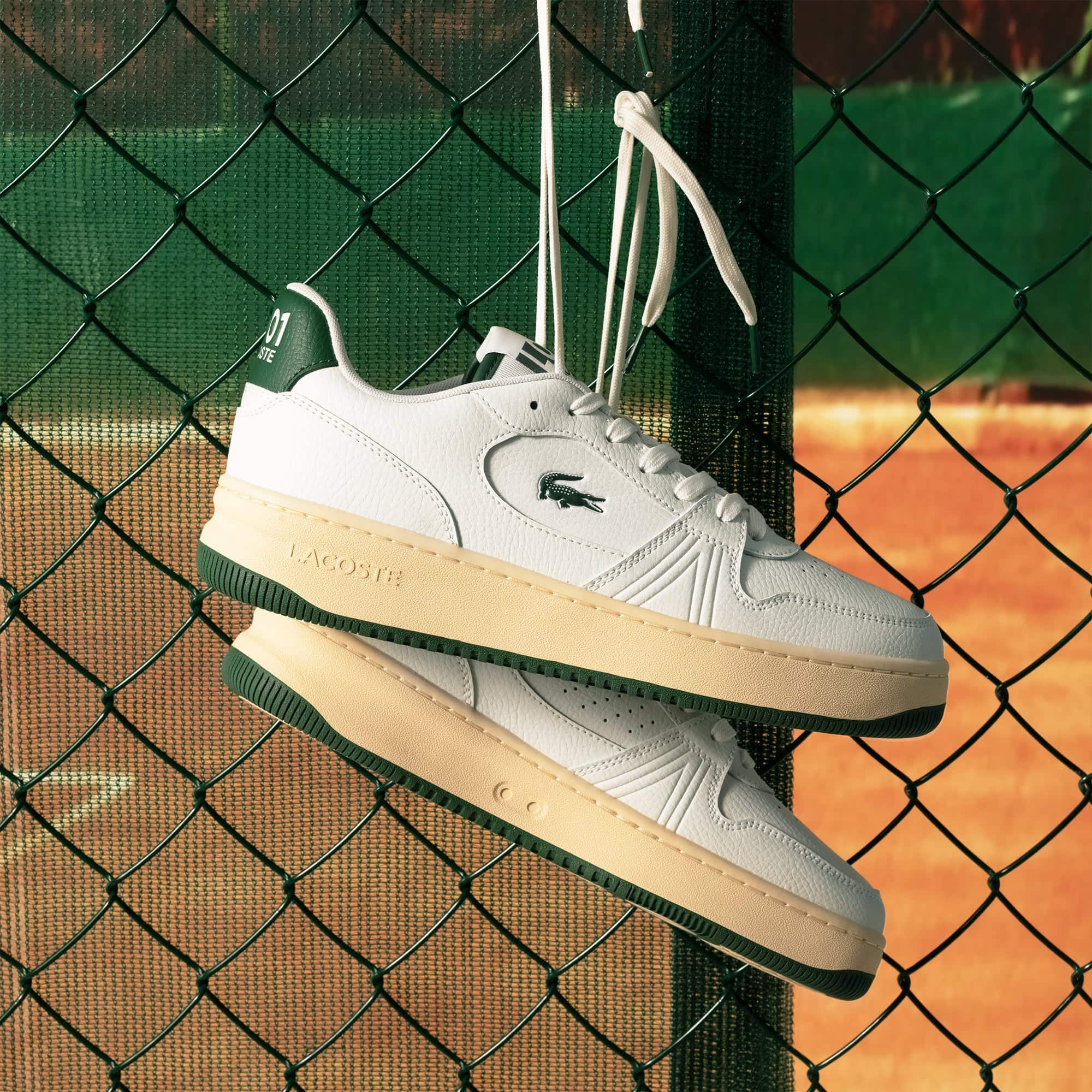 ラコステ スニーカー ☆ LACOSTE L001 Crafted Sneakers Women's Women's L001 Set Leather Sneakers - Women's trainers - New