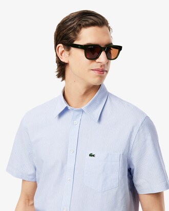 Regular Fit Short Sleeved Oxford Shirt