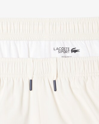 Printed Diamond Taffeta Tennis Shorts
