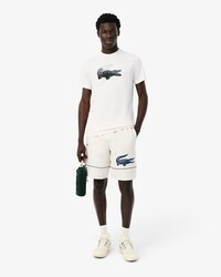 Printed Diamond Taffeta Tennis Shorts