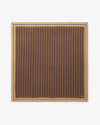 Monogram Print Scarf