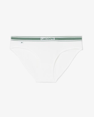 Contrast Waist Stretch Cotton Briefs