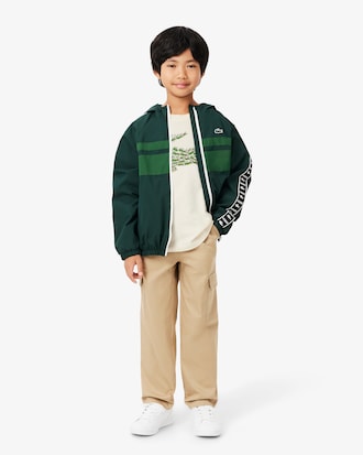 Crocodile Print Cotton T-shirt