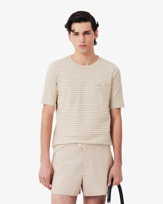 Runway Striped Jersey T-shirt