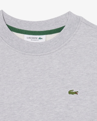 Relaxed Fit Fleece Crew Neck Sweatshirt