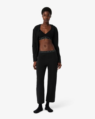 Padded Stretch Cotton Triangle Bralette