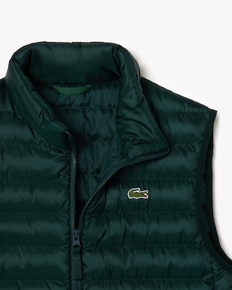 Water-Repellent Puffed Vest