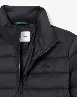 Water-Repellent Quilted Puffed Jacket
