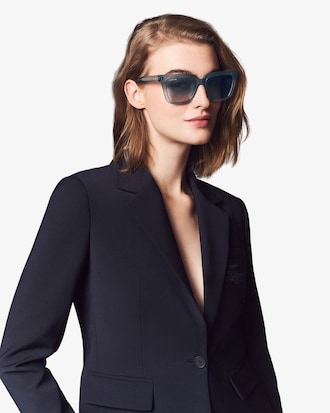 Monogram Rectangle Glasses