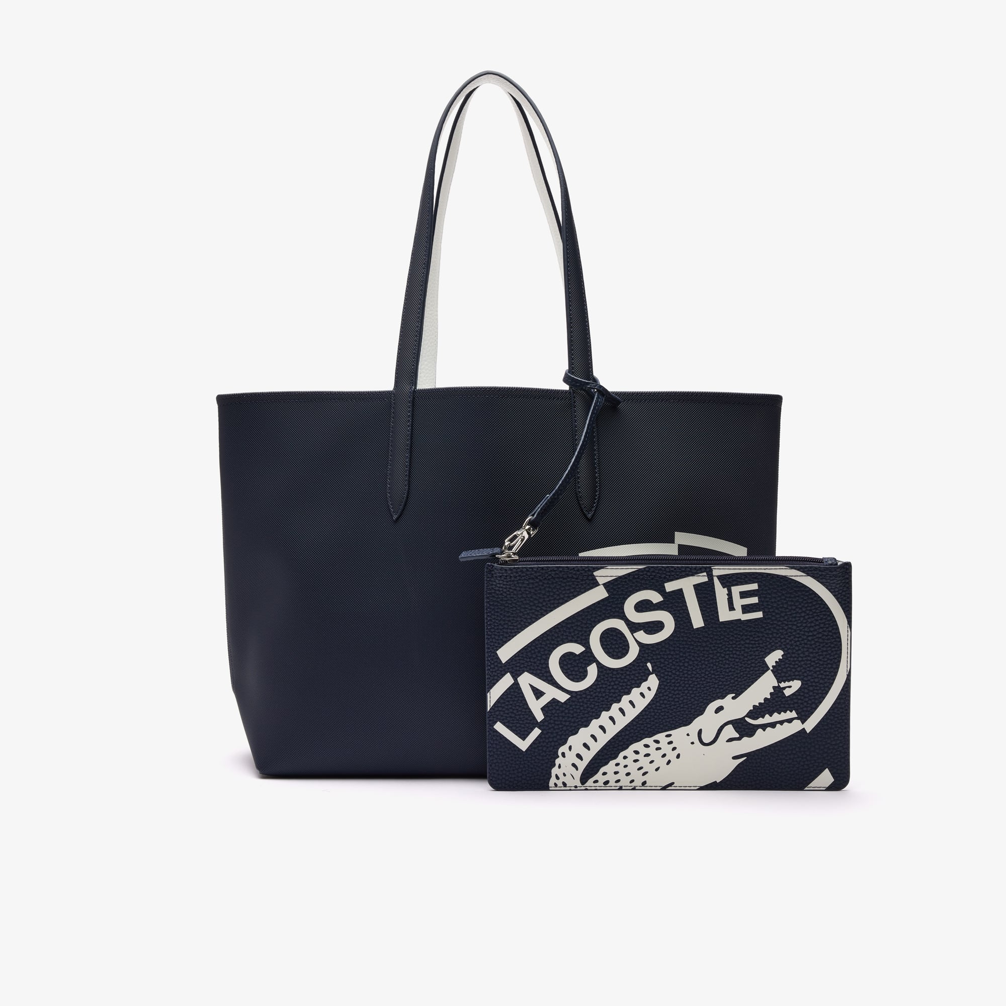 Reversible Coated Canvas Print Tote All Women s Bags Handbags