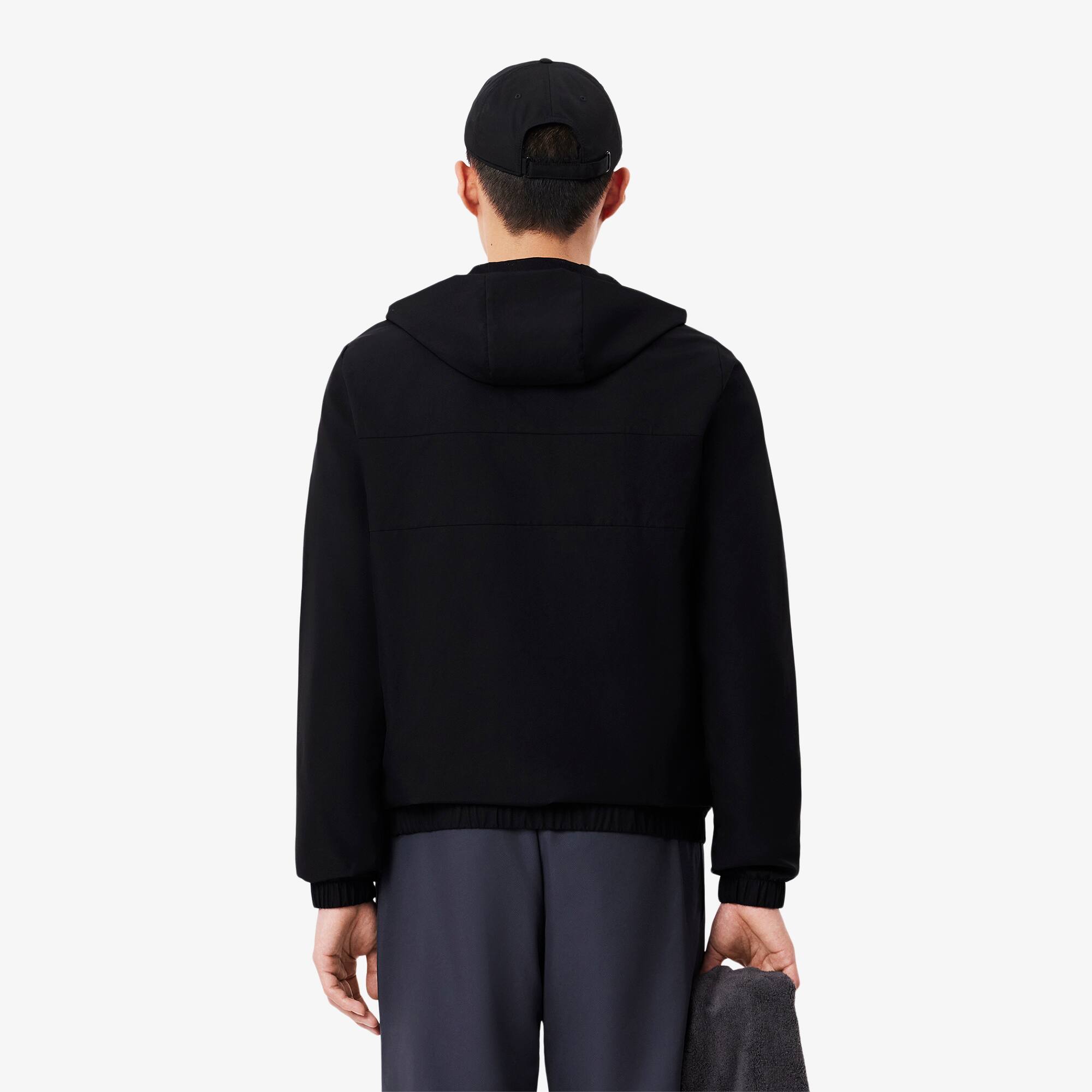 【未使用品】LACOSTE SPORT ブラックジャケット US S/M 未使用品】LACOSTE SPORT ブラックジャケット US S/M 未使用品