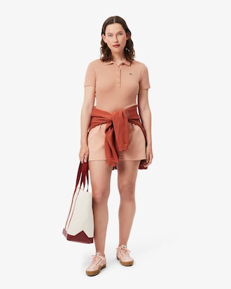 Slim Fit L.12.D Ribbed Cotton Polo Shirt