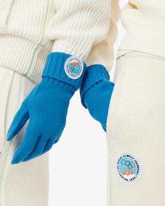 Olympic Heritage Cortina d'Ampezzo 1956 Wool Gloves