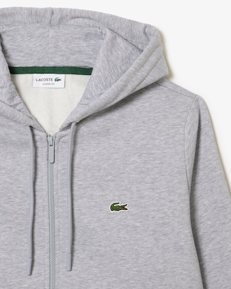 Zip-Up Fleece Hoodie