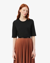 Soft Cotton Three Quarter Sleeve T-shirt