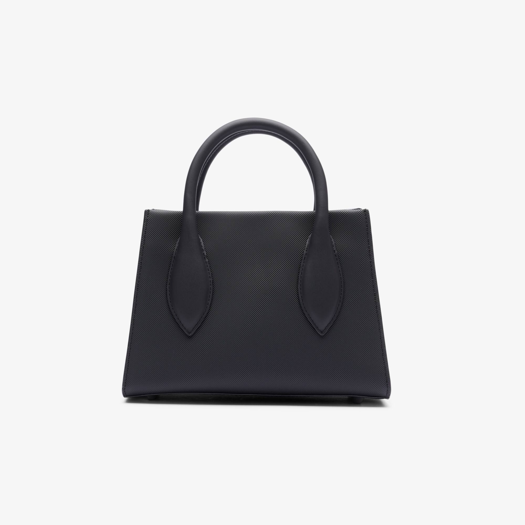 トートバッグ Lacoste Women's Easy Tote Crossbody Bag Black Color Lacoste Women's Cross-body Mini Bag | SportsDirect.com USA