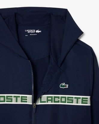 Logo Stripe Tennis Tracksuit