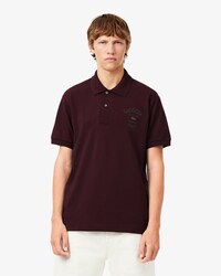 Classic Fit Embroidered Petit Piqu&eacute; Polo Shirt