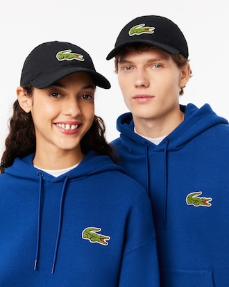 Crocodile Badge Cotton Twill Cap