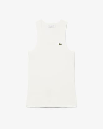 Slim Fit Ribbed Cotton Tank Top