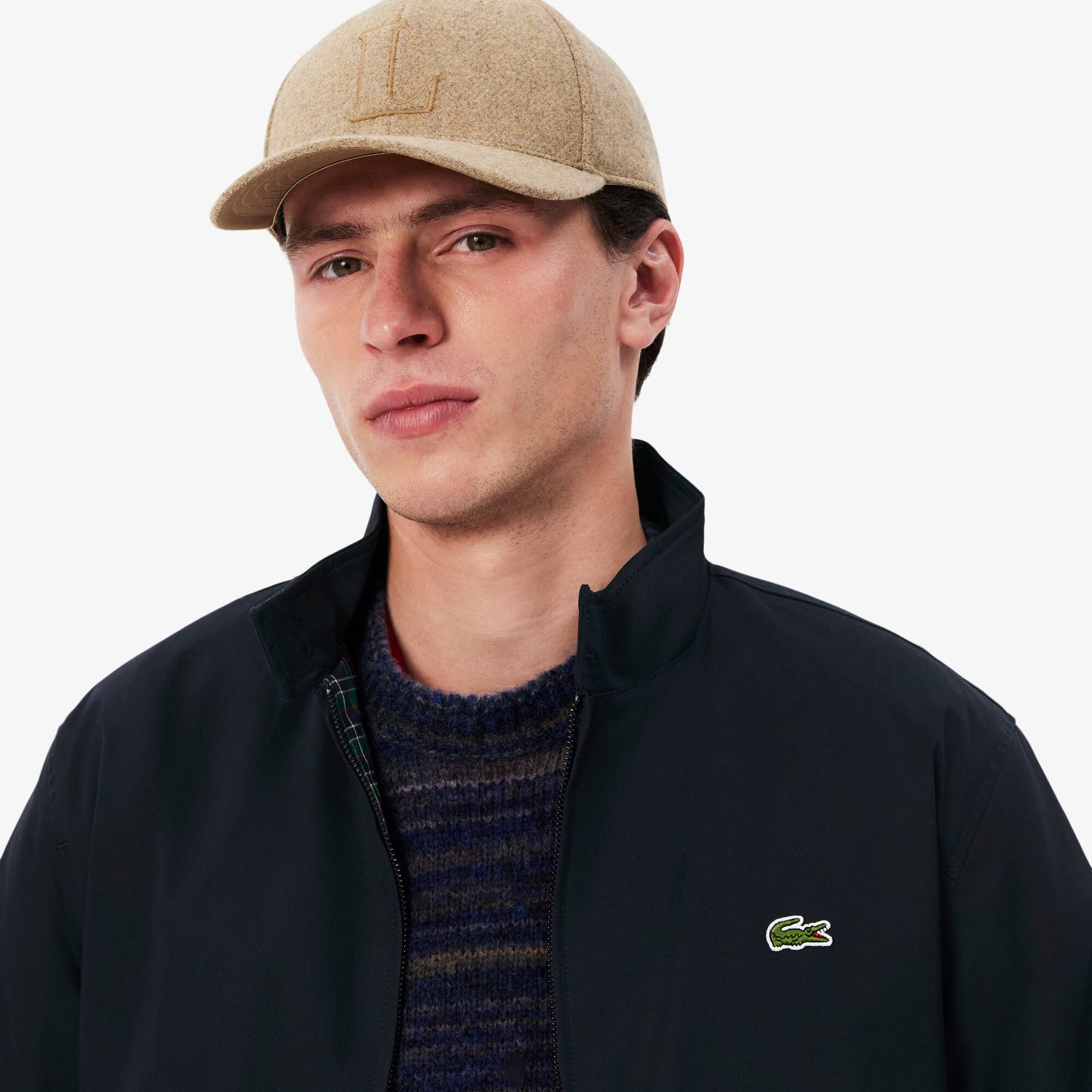 Water-Repellent Twill Harrington Jacket - Men's Jackets & Coats